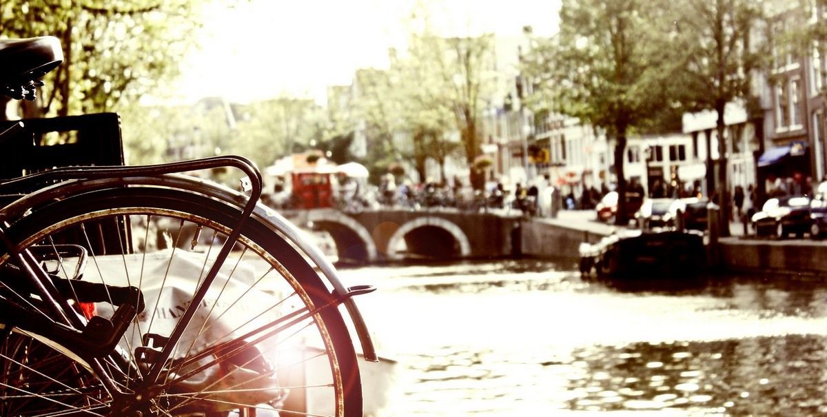 Known for its canals and bicycles