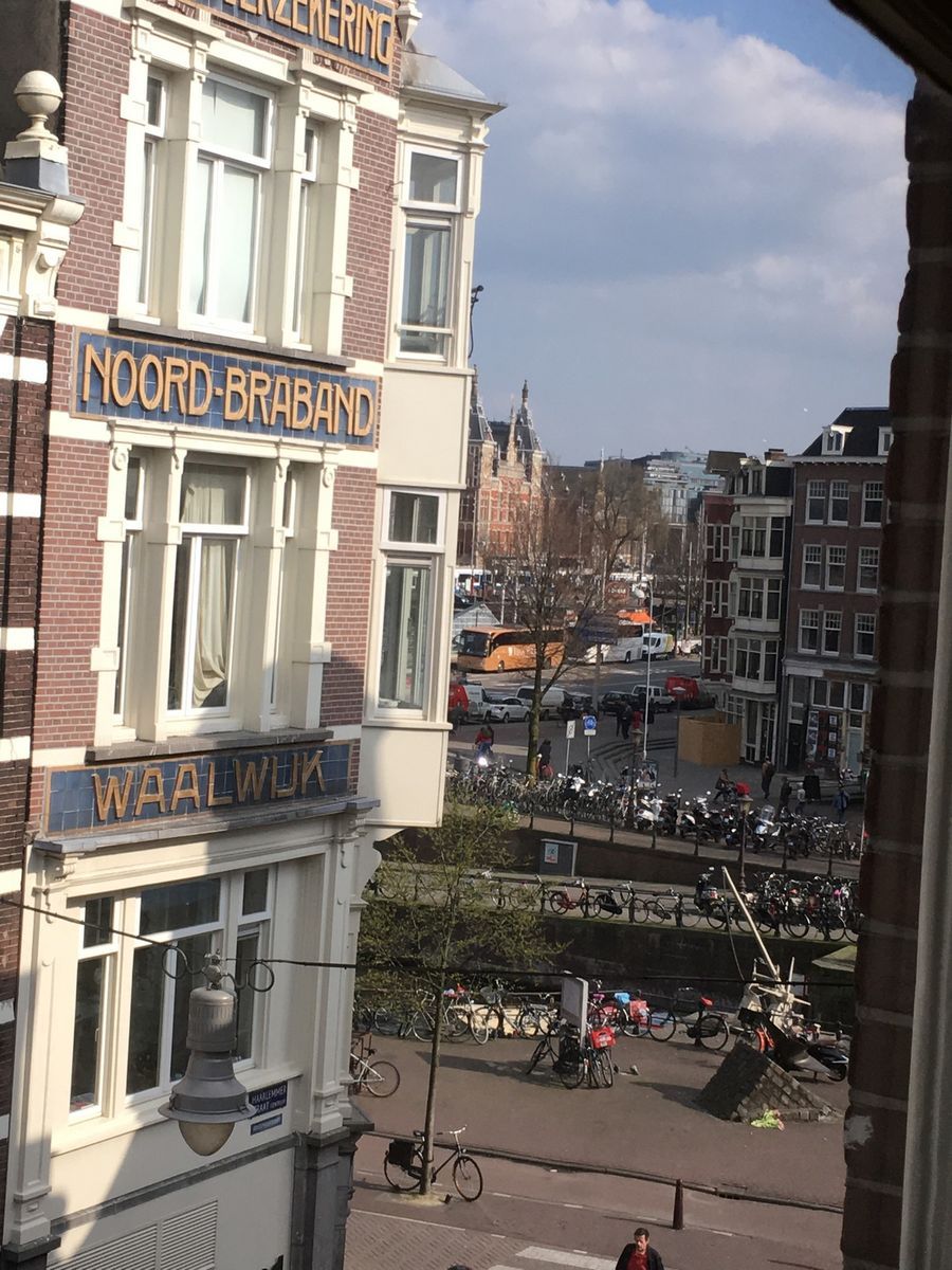 View over the Amsterdam rooftops